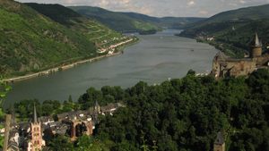 The beautiful Rhine valley